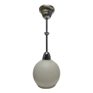 Art Deco Pendant Lamp, Poland, 1950s For Sale