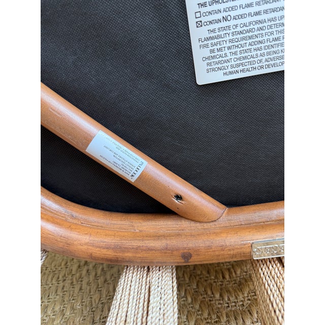 Palecek Strings Attached Arm Chair, Light - Set of 2 For Sale - Image 14 of 14
