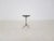 Metal Stool with Black Vinyl Upholstery from Brabantia, 1960s, in Good conditions. Designed 1960 to 1969