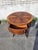 Wood Beautiful Flame Mahogany Center Table Made Attributed to Weiman Furniture American Made For Sale - Image 7 of 12