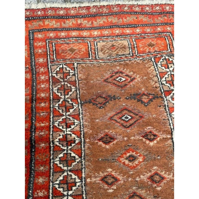 1950s Turkmen Baluch Rug, 1950s For Sale - Image 5 of 18