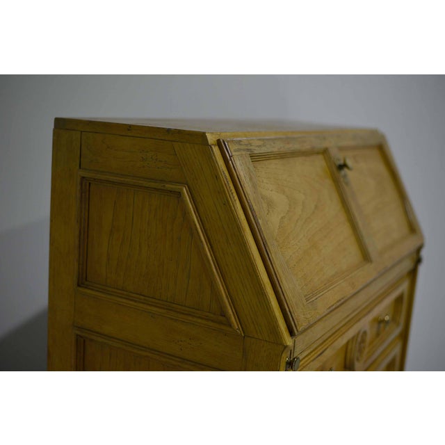 Mid Century Country Rustic Slant Front Desk by Thomasville For Sale - Image 12 of 14