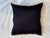 Pillow made with genuine hand made antique Persian rug fragment, Poly fill with fabric backing ,sewn closure-