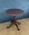1920s Victorian Tilt-Top Rotating Pedestal Table With Scalloped Edge For Sale - Image 6 of 12