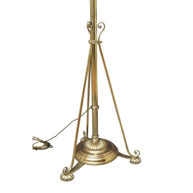 Antique Arts and Crafts Style Floor Lamp For Sale - Image 5 of 10