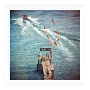 Slim Aarons, "Cannes Watersports," January 1, 1958 Getty Images Gallery Framed Art Print