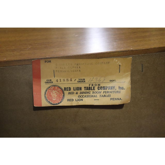 Mid-Century Modern Mid 20th Century Mid-Century Long Dresser by Red Lion Furniture For Sale - Image 3 of 12