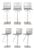 Cattelan Italia "Toto" Adjustable Bar Stools, 6 For Sale