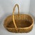 Vintage Oval Split Wood Gathering Basket For Sale - Image 12 of 17