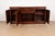 Late 20th Century Late 20th Century Baker Furniture Historic Charleston Georgian Flame Mahogany Breakfront Sideboard or Bar Cabinet For Sale - Image 5 of 14