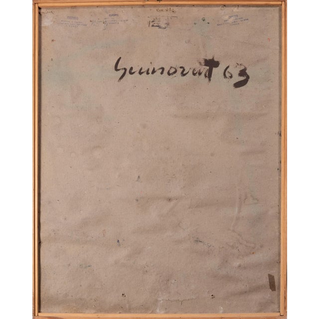 Josep Guinovart, Abstract Composition, 1963, Gesso For Sale - Image 4 of 13
