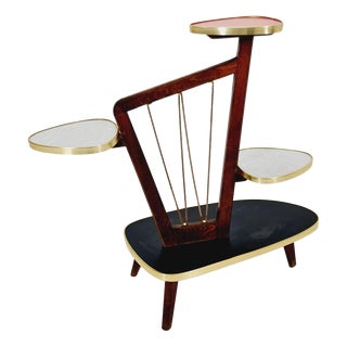 Mid-Century German Minimalist Plant Stand, 1960s For Sale