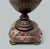 Stone Antique Pair French Bronzed Townley Pair Table Lamps Rouge Marble Grand Tour 19c For Sale - Image 7 of 11