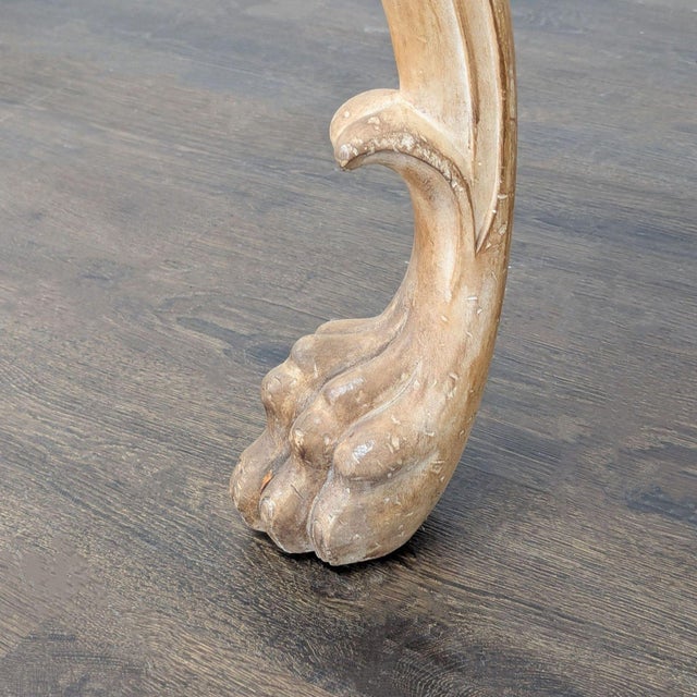 Vintage Carved Wood Console Table For Sale In San Francisco - Image 6 of 9