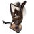 1990s Art Deco Style Nude Flapper Lamp by Crosa for Widdop Bingham & Co LTD For Sale - Image 4 of 11