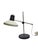 The bedside lamp comes from Polish from the 80s. It has a glass shade and a metal mount. It is preserved in very good...