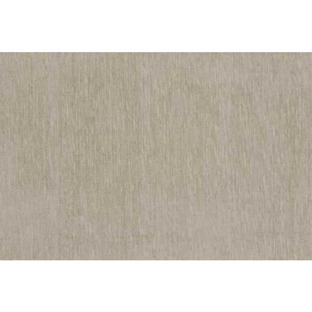 Rug & Kilim’s Contemporary Dhurrie Rug in Beige With Teal and Rose Border For Sale In New York - Image 6 of 9