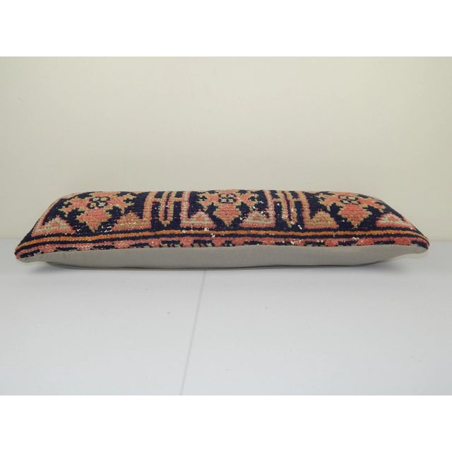 Tribal Turkish Bed Pillow Cover These beautiful 10" x 32" pillow covers were made from an authentic, vintage Turkish rug...
