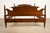 Berkey & Gay Antique Early American Carved Mahogany Full Size Bed, Circa 1920s For Sale In South Bend - Image 6 of 14
