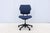 2010s Humanscale Freedom Ergonomic Armless Task Desk Chair in Blue Color Slightly Used For Sale - Image 5 of 18