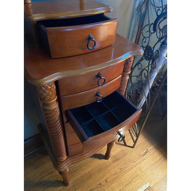 Traditional 1990s Powell Jewelry Armoire For Sale - Image 3 of 5