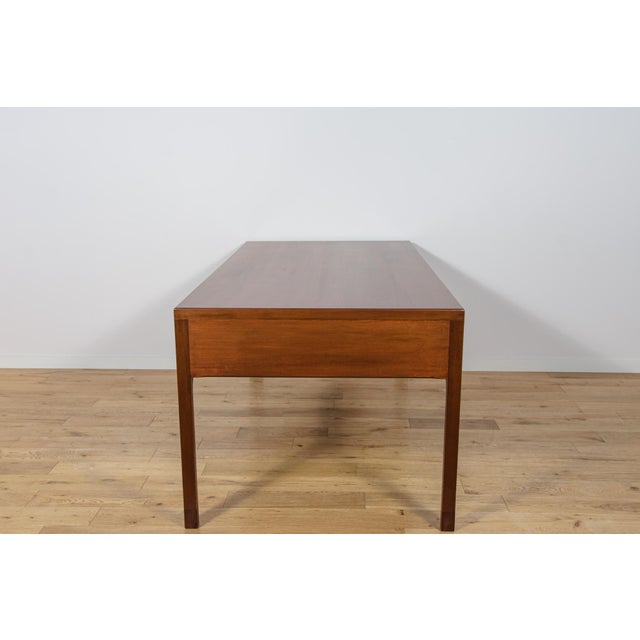 Mid-Century Teak Desk by Ejner Larsen & Aksel Bender Madsen for Willy Beck, Denmark, 1950s For Sale - Image 6 of 18