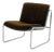 Mid-Century Modern Sling Lounge Chair by Peter Hoyte for Habitat, Italy, 1980s For Sale