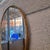Mirror with Brass Frame, Denmark, 1960 For Sale - Image 3 of 7