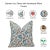 Elegant and earthy, the Neerabel cushion cover brings quiet beauty to your space. Hand block printed on soft off-white...