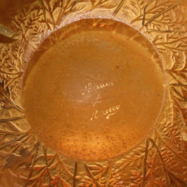 Glass Nancy Poppy Cup by Jean Daum, 1905 For Sale - Image 7 of 8