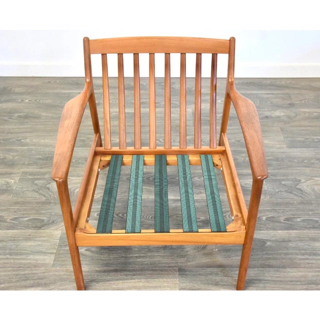 Folke Ohlsson for Dux Teak Lounge Chair For Sale - Image 9 of 10