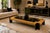 An exceptional Postmodern "Medina" coffee table designed by Leon Rosen for the iconic high-end manufacturer, The Pace...