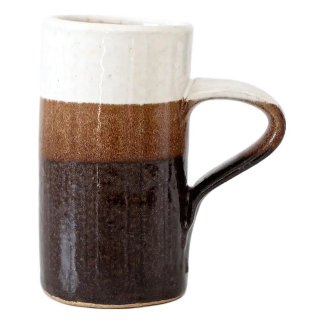 Vintage Studio Pottery Mug For Sale