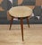 Wood 1950s Tacke Stool, Round, Wood, 3 Legs, Beige For Sale - Image 7 of 7