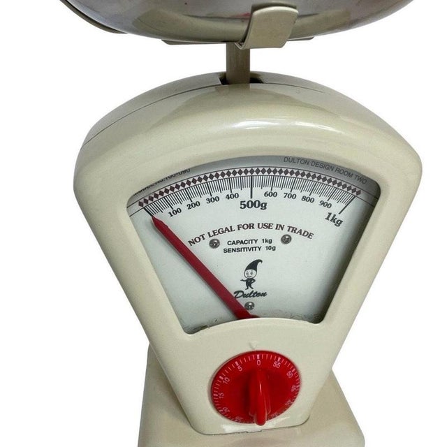 Industrial Vintage Industrial Kitchen Scale with Built-In Timer by Yasu Sasamoto for Dulton For Sale - Image 3 of 7
