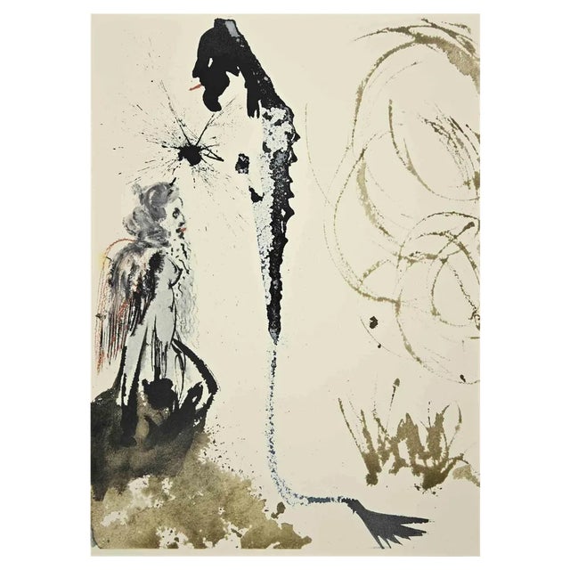 Salvador Dali, Idolum Nomine Bel, Lithograph, 1964 For Sale