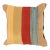 Arteverk Handwoven Reversible Wool Kilim Pillow — Beige & Red Stripe For Sale