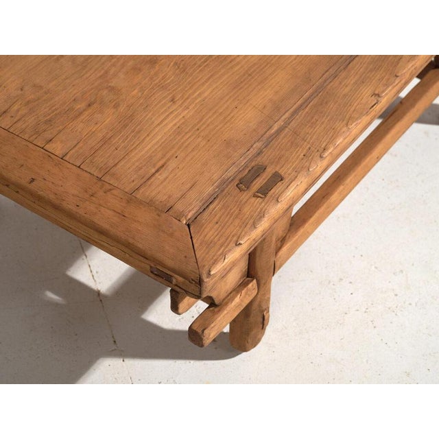 Antique Low Table in Pine For Sale - Image 3 of 10