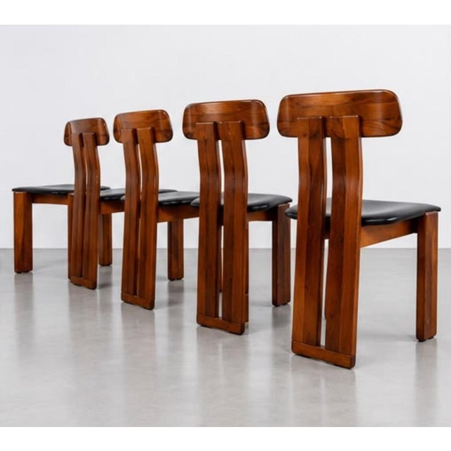 Sapporo Chairs by Mario Marenco for Mobilgirgi, 1970s, Set of 4 For Sale - Image 4 of 8