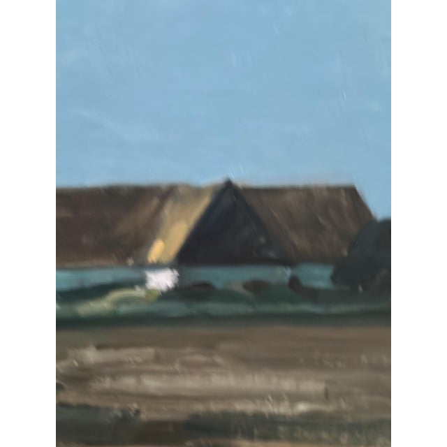 Bengt Hillgrund, Farmhouse, 1960s, Oil on Canvas, Framed For Sale - Image 7 of 17