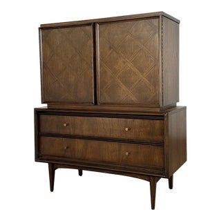 1960s Highboy Dresser by United Furniture For Sale