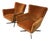 Four Hands Jacob Swivel Chairs, Pair For Sale