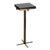 Florenza Petrified Wood Cocktail Table, Square For Sale