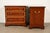 Baker Furniture Georgian Banded Mahogany Bedside Chests, Pair For Sale - Image 14 of 17
