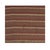 1950s Multi Brown Mid Century Modern Geometric Stripe Turkish Kilim Small Rug For Sale - Image 4 of 4