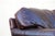 Rustic Vintage Old Hickory Tannery Brown Leather Chaise Lounge Chair, Feather Cushions For Sale - Image 3 of 18