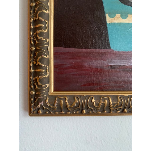 Contemporary Impressionist Style Seascape Painting on Canvas, Framed For Sale - Image 4 of 6