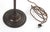 Vintage Industrial Brass Opal Disk Shade Floor Lamp For Sale - Image 9 of 9