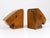 Austrian Modern Horse Bust Bookends in Walnut and Brass, 1950s, Set of 2 For Sale - Image 4 of 11
