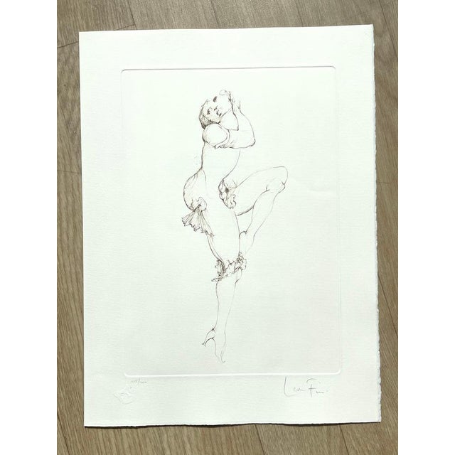 Eero Saarinen Leonor Fini, Figurative Composition, 20th Century, Lithograph on Arches Paper For Sale - Image 4 of 7